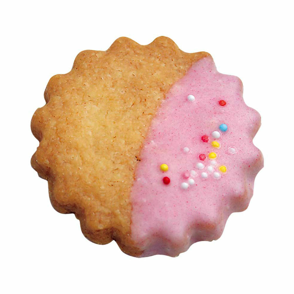 Städter Linzer-Ausstecher Linzer Außenring, Ausstechform, Plätzchenform, Keks, Plätzchen, Edelstahl, Ø 6.5 cm, 956071