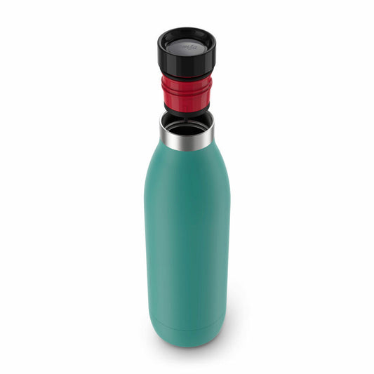 EMSA BLUDROP COLOR drinking bottle, water bottle, bottle, stainless steel, green, 0.7 L, N31110