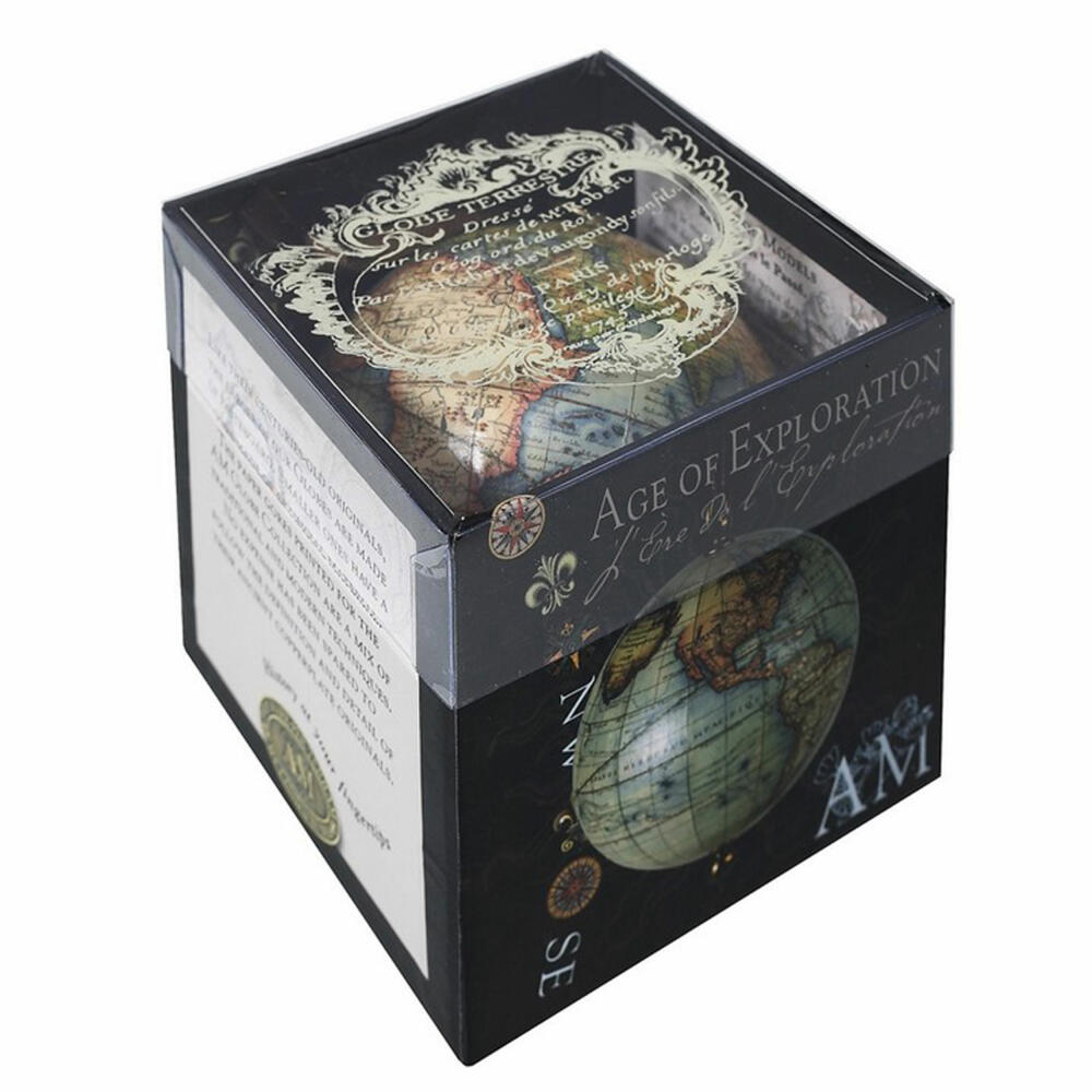 Authentic Models Mini Hanging Globe The Age of Exploration, Plastic, Paper, GL031