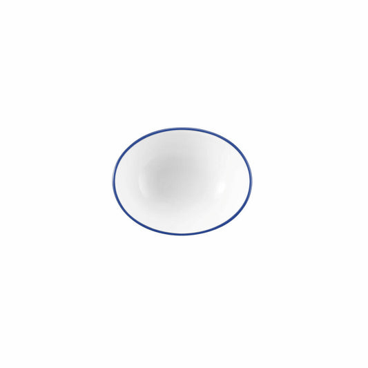 Seltmann Weiden Modern Life Bowl Oval, Schale, Schüssel, Porzellan, Black Line, 8.5 x 6.5 cm, 001.759261
