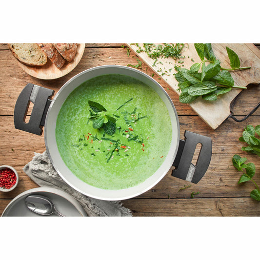 Berndes b.perfect Kochtopf, Topf, Schmortopf, Induktionsgeeignet, Aluminium geschmiedet, Schwarz, Ø 20 cm, 0002570720