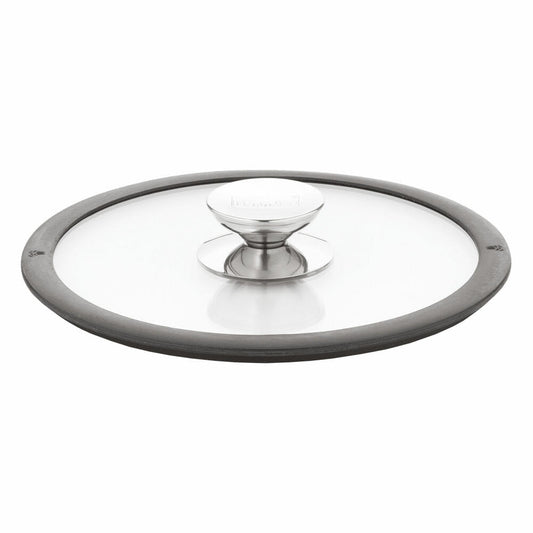 Berndes Vario Click Induction frying pan set with glass lid, pan, non-stick coating, cast aluminum, black, Ø 24 cm