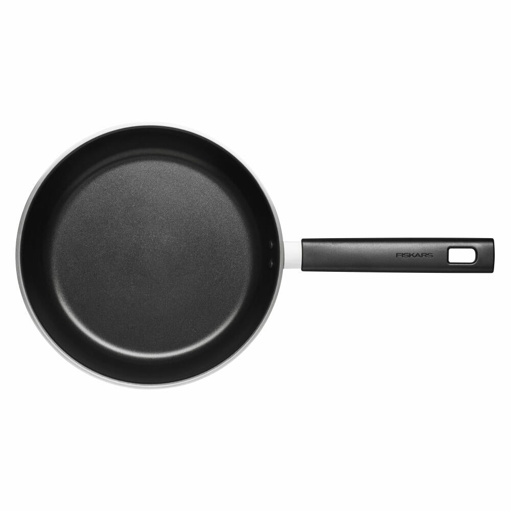 Fiskars Hard Face Steel Frying Pan, Frying Pan, Non-Stick Coating, Stainless Steel, Ø 26 cm, 1052246