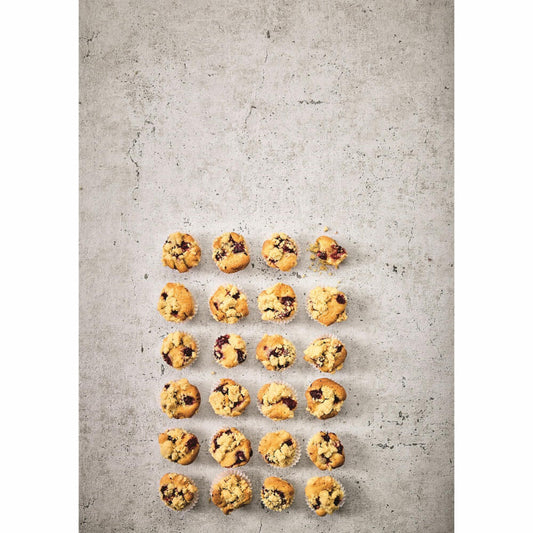 Birkmann Bakers Best Mini-Muffinform, für 24 Stück, Backform, Muffinblech, Backblech, Karbonstahl, 38.5 x 26 cm, 886179