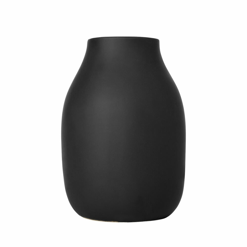 blomus COLORA Vase, Blumenvase, Dekovase, Porzellanvase, Porzellan, Peat, H 20 cm, 65701