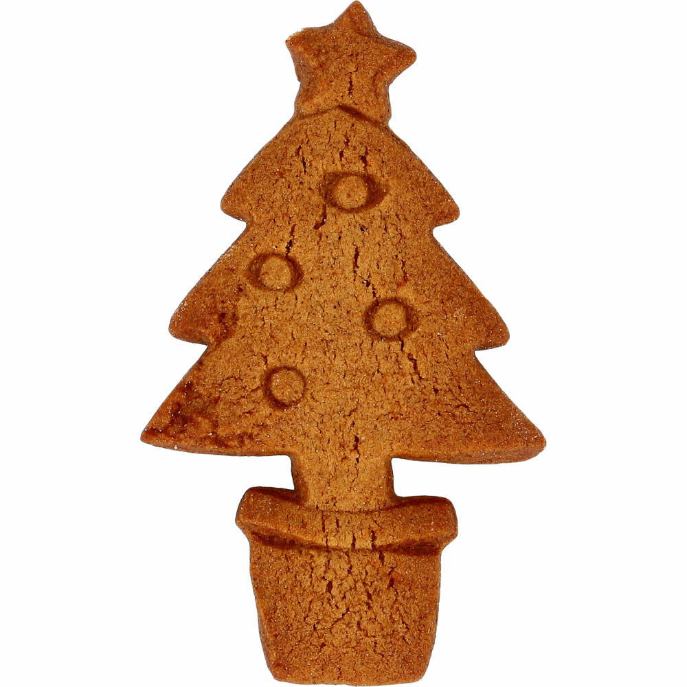Birkmann Christmas tree cookie cutter, with internal embossing, cookie cutter, cookie shape, biscuit, cookies, stainless steel, 8.5 cm, 198968