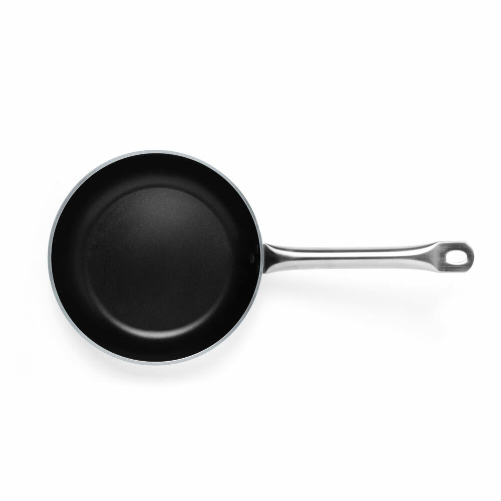 Comas frying pan Etna, pan with stainless steel handle, aluminum, silver, black, 26 cm, 8346