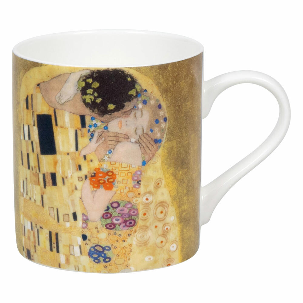 Könitz Becher Der Kuss - Gustav Klimt, Tasse, New Bone China, Bunt, 385 ml, 11 2 004 2765