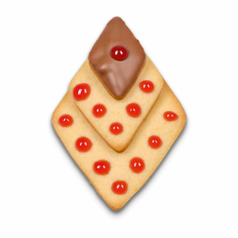 Städter Terrassen-Ausstecher Rhombus Set Glatt, 3-tlg., Ausstechform, Plätzchenform, Keks, Plätzchen, Edelstahl, 956194