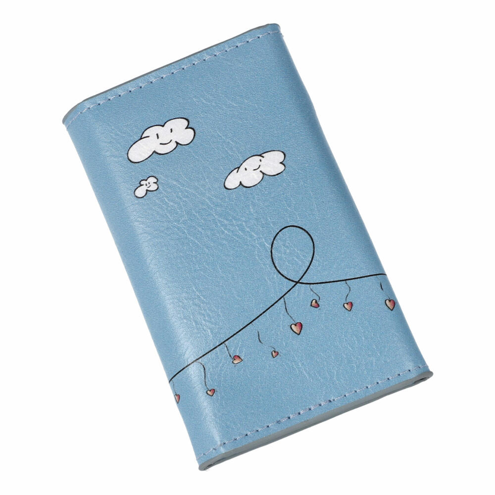Goebel Key Case The Little Yogi - Life is Beautiful, Folder, Imitation Leather, Blue, 54102311