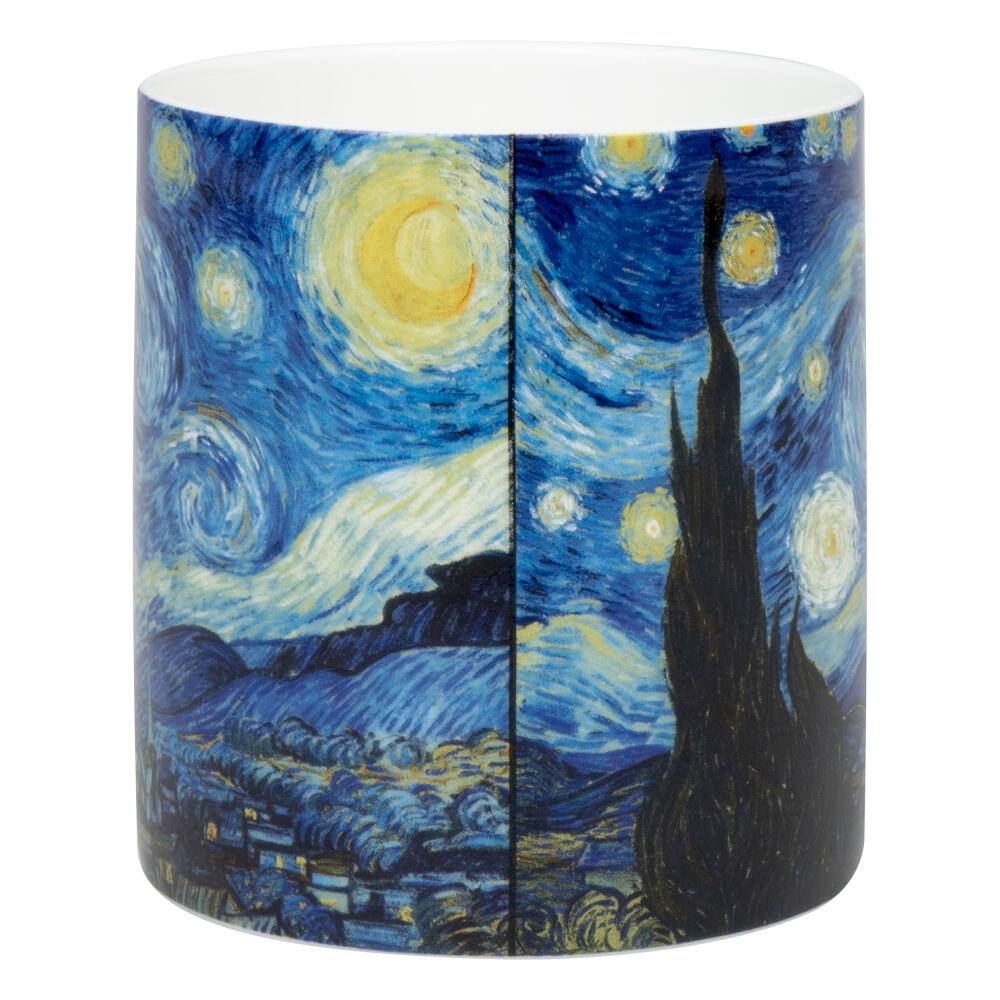 Könitz Becher De Sterrennacht by Van Gogh, Tasse, Kaffeetasse, Bone China, Blau, 400 ml, 1120042819