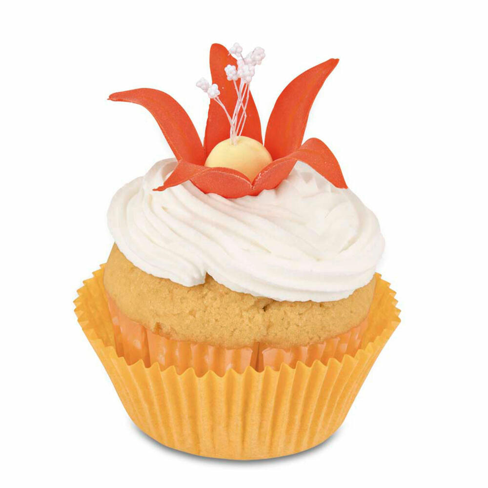 Städter Profi-Ausstecher mit Auswerfer Lilien Set, 2-tlg., Ausstechform, Fondant, Marzipan Form, Kunststoff, 170254