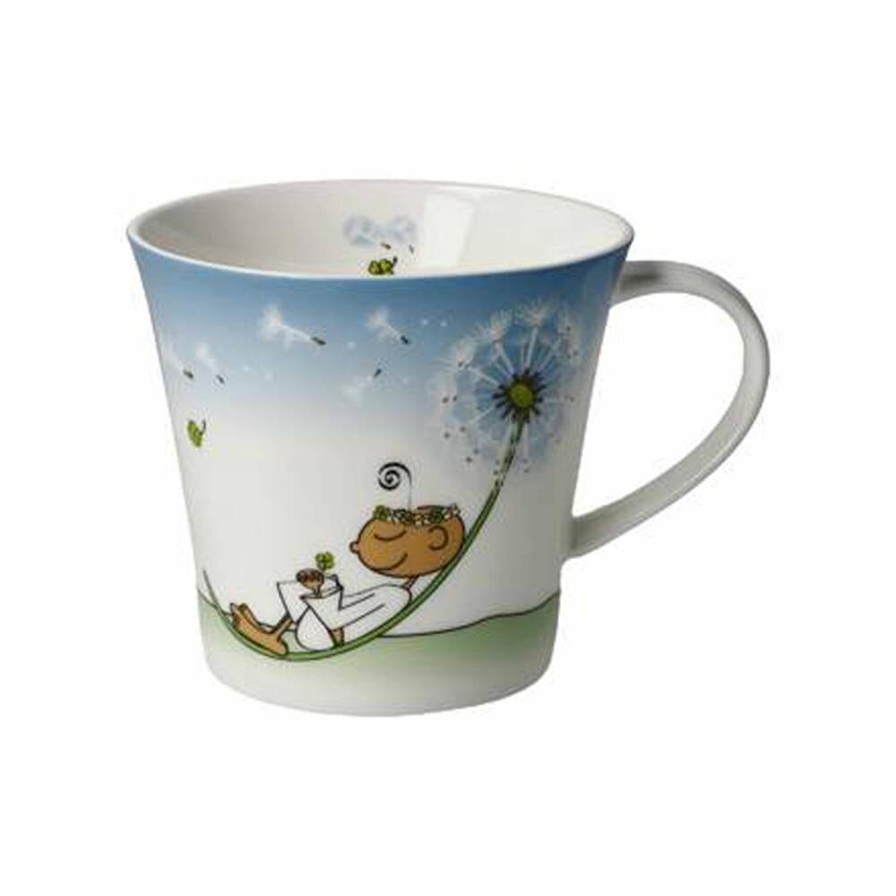 Goebel Coffee-/Tea Mug Der kleine Yogi - Dein Glück, Kaffeetasse, Tasse, Teetasse, Fine Bone China, 54103191