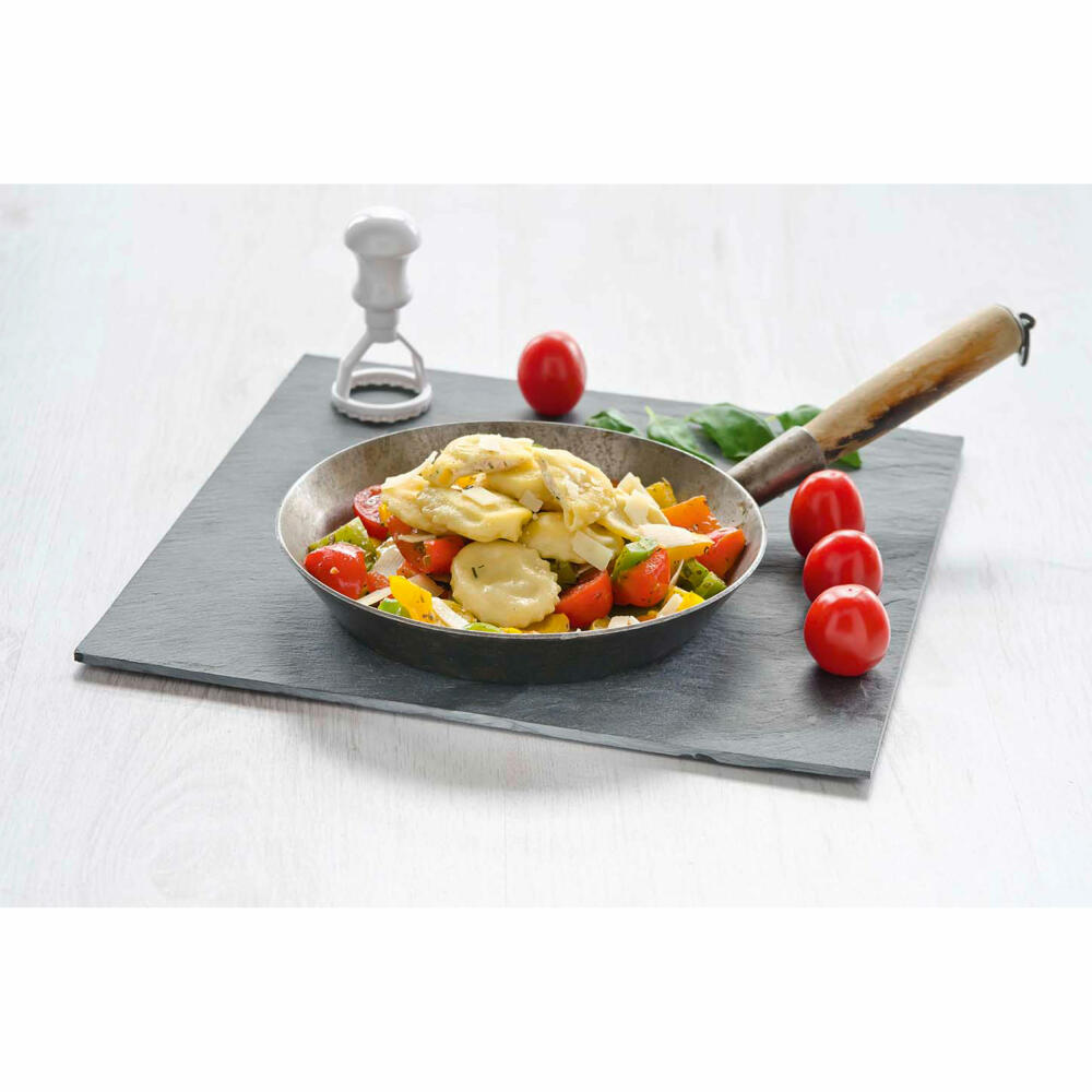 Städter Alfredos Pasta Ravioli-Ausstecher Rund, Ausstechform, Ravioli-Former, Teigtaschen Stempel, Kunststoff, Ø 4 cm, 988071