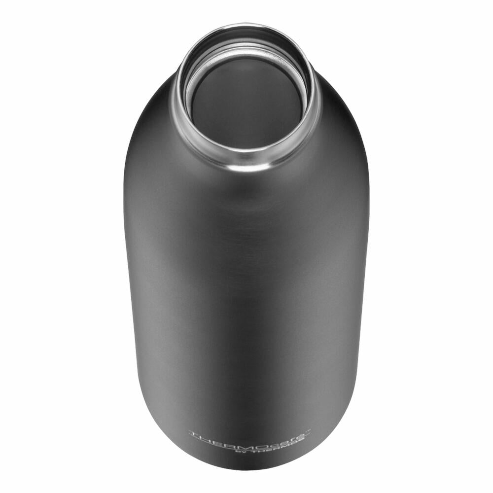 Thermos TC Bottle Isoliertrinkflasche, Isolierflasche, Trinkflasche, Thermoflasche, Iso Flasche, Edelstahl, Cool Grey, 1 L, 4067.234.100