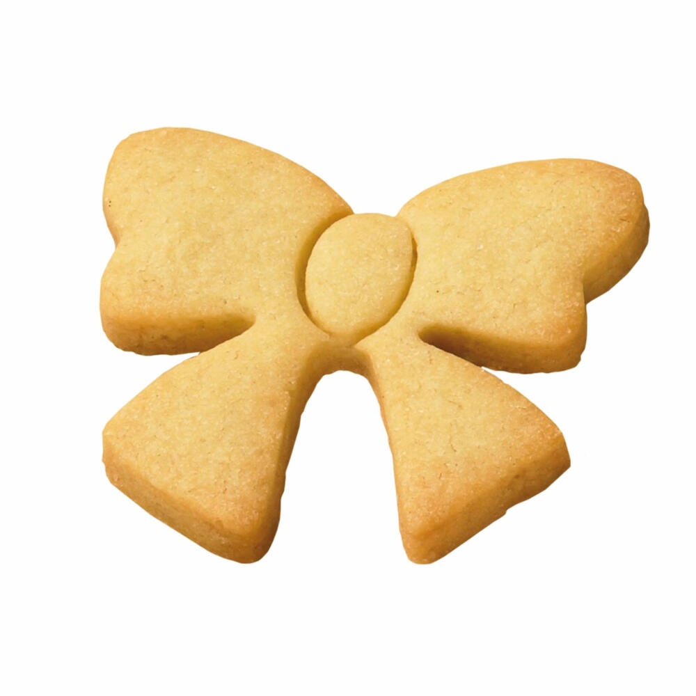 Birkmann cookie cutter bow, cookie cutter, cookie shape, biscuit, cookies, stainless steel, 6.5 cm, 190931