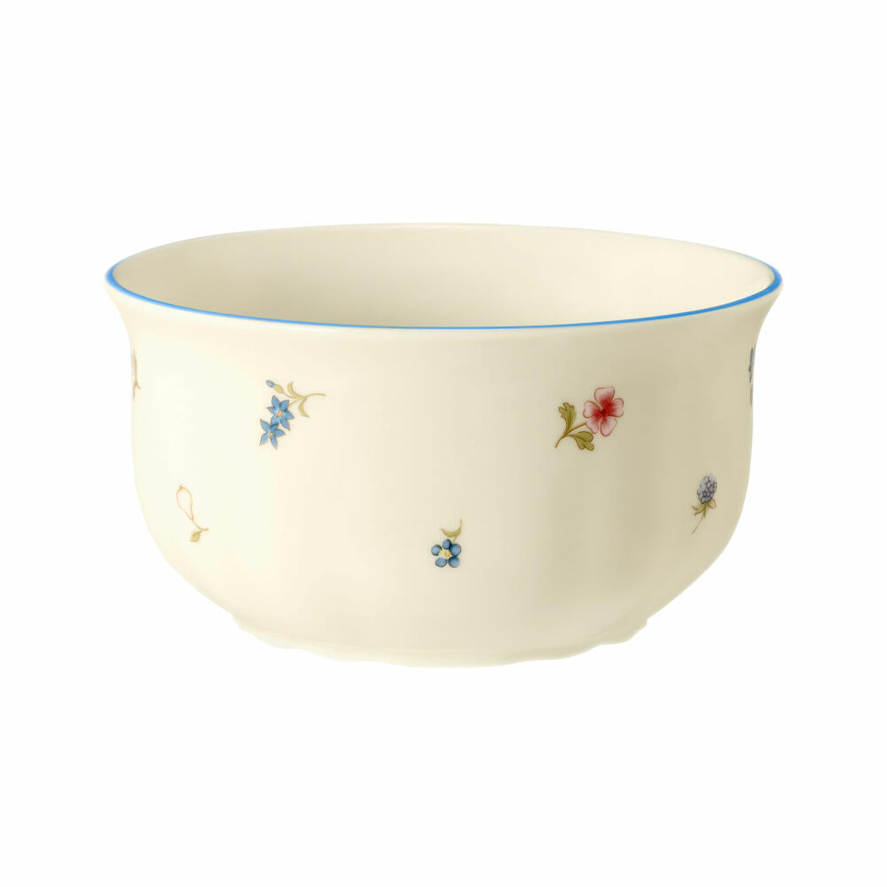 Seltmann Weiden Marie-Luise Müslischale, Schale, Schüssel, Porzellan, Streublume, Ø 15 cm, 001.757061