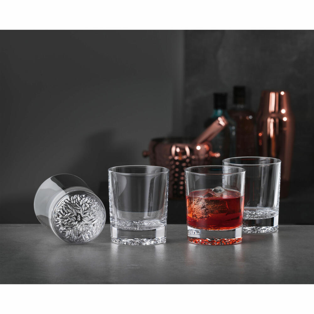 Spiegelau Single old Fashioned Glas 4er Set Lounge 2.0, Kristallglas, Klar, 238 ml, 2710165