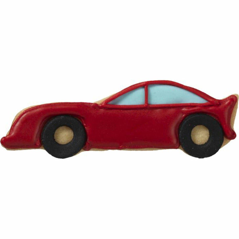 Birkmann cookie cutter sports car, cookie cutter, cookie shape, biscuit, cookies, stainless steel, 10 cm, 197664