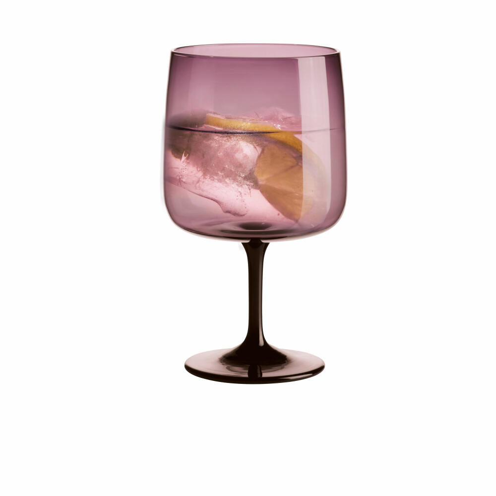 ASA Selection sarabi stem glass, cocktail glass, wine glass, drinking glass, glass, berry, H 14 cm, 200 ml, 53806009