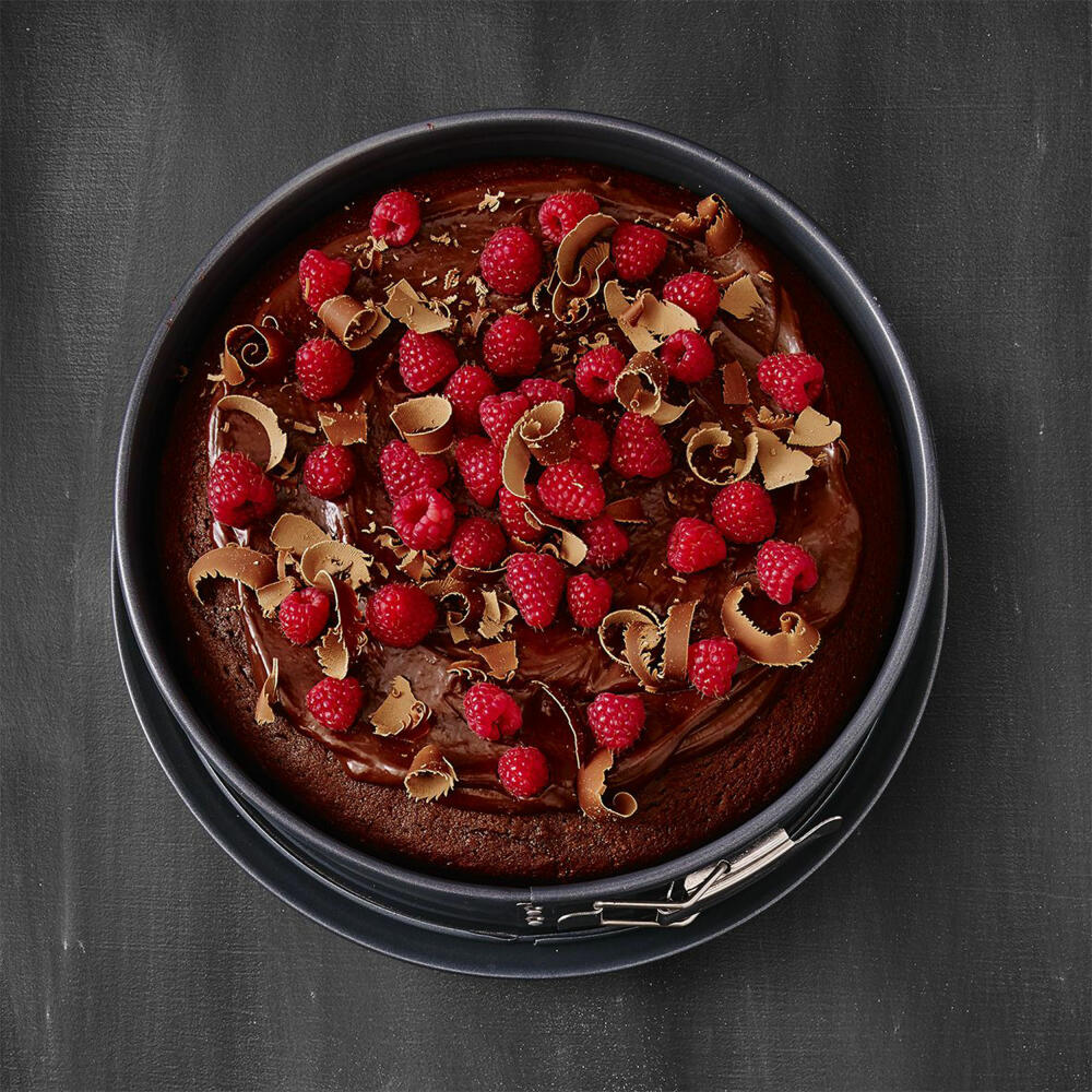 Birkmann Premium Baking Springform pan with one base, spring form, cake pan, serving base, non-stick, 26 cm, 882010