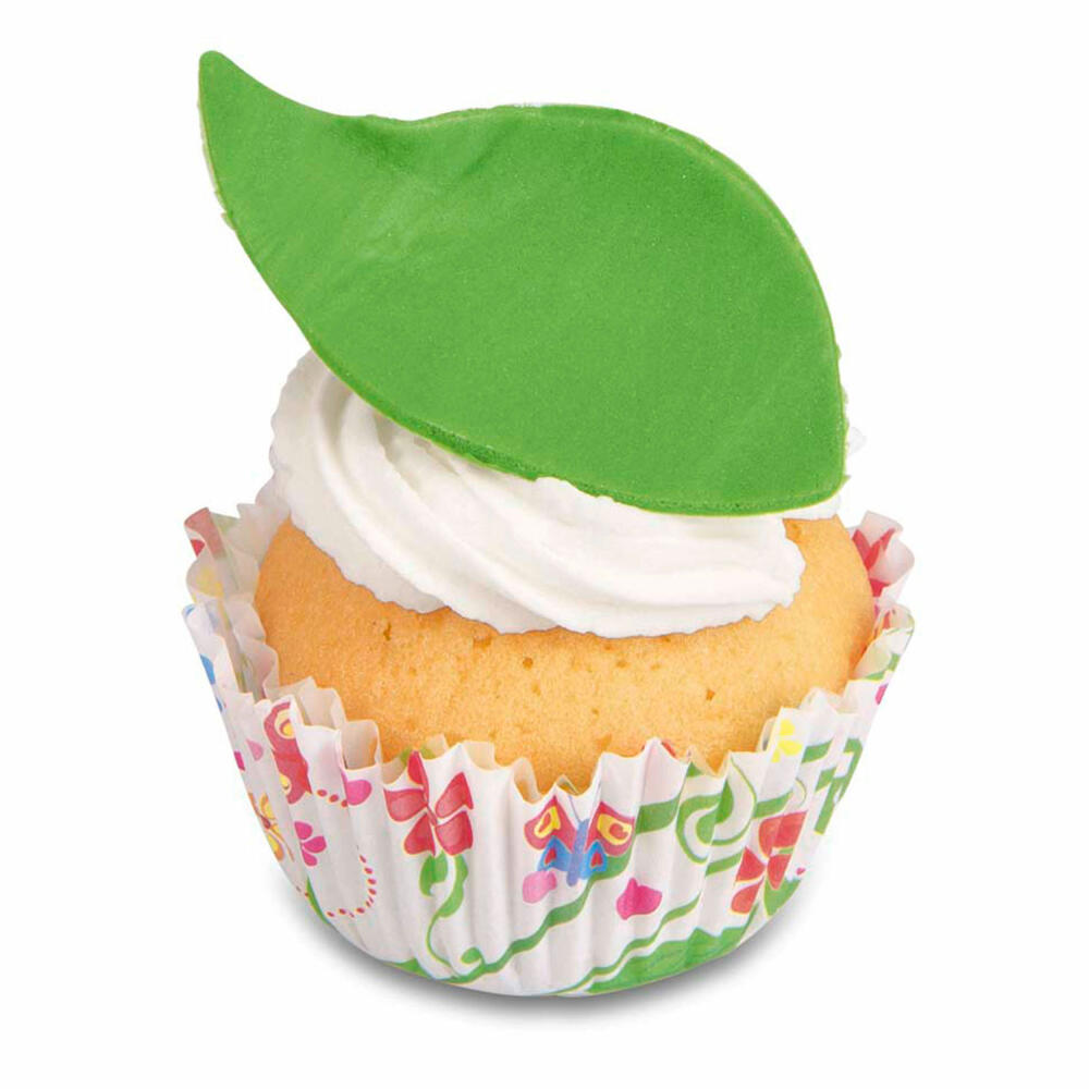 Städter Profi-Ausstecher mit Auswerfer Blätter Set, 3-tlg., Ausstechform, Fondant, Marzipan Form, 25 / 50 / 80 mm, 170513