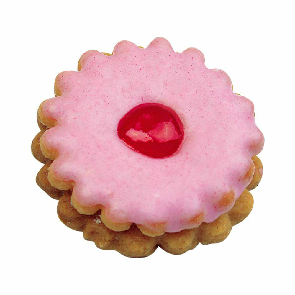 Städter Linzer-Ausstecher mit Auswerfer Welser-Ringerl 1-Loch, Ausstechform, Plätzchenform, Plätzchen, Edelstahl, 966063