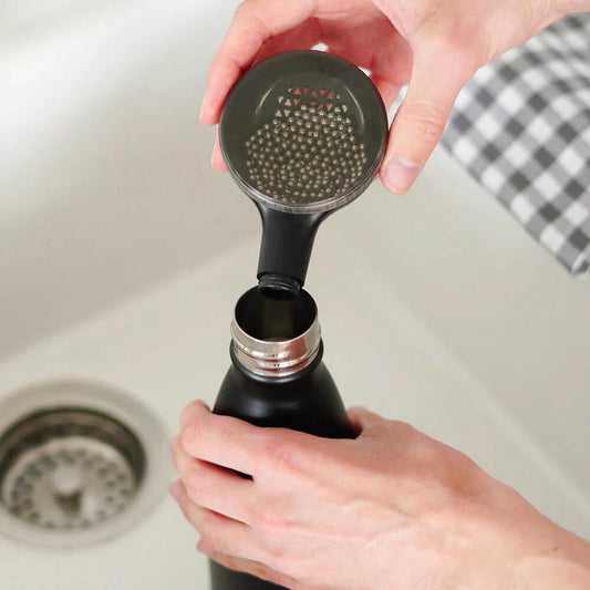 FLSK Reinigungsperlen 2.0, Reinigungskugeln, Flaschenreiniger, für Flasche, Edelstahl, 8090-0000-0004