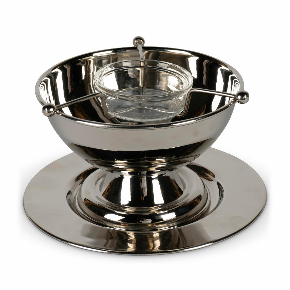 Authentic Models Caviar Bowl, Kaviar-Schale, Schüssel, Servierschale, Aluminium, Ø 16 cm, BA017