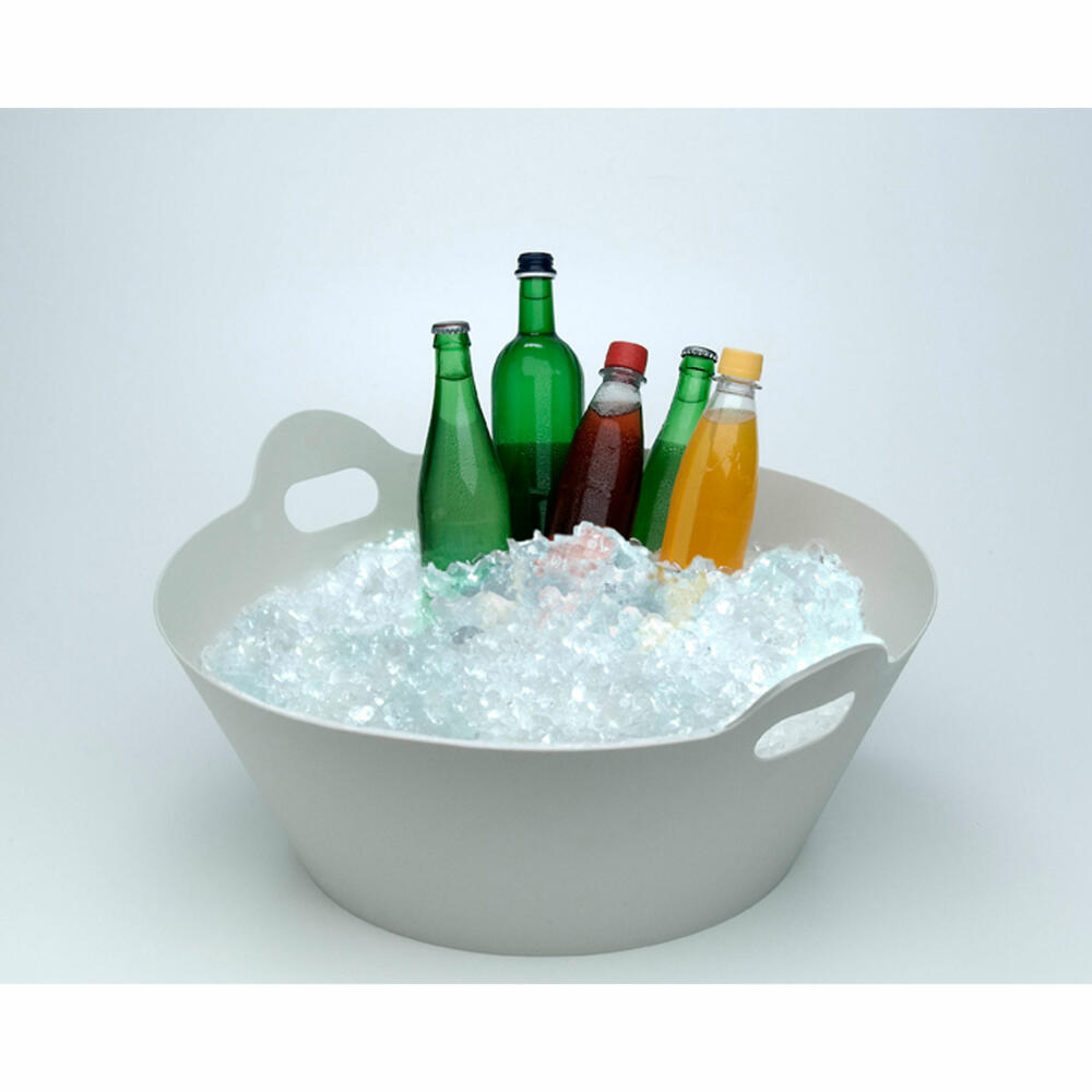 Authentics Kübel 2Hands, Aufbewahrungskorb, PP, Weiß, 60 cm, 1034298