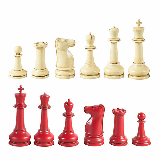 Authentic Models Chess Master Staunton Chess Set, Chess Game, Board Game, Resin, GR027