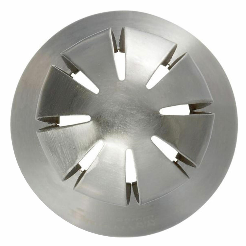 Birkmann Tuff Nozzle Smooth #110, Piping Nozzle, Decorating Nozzle, Baking Accessory, Stainless Steel, Ø 2.5 cm, 411623