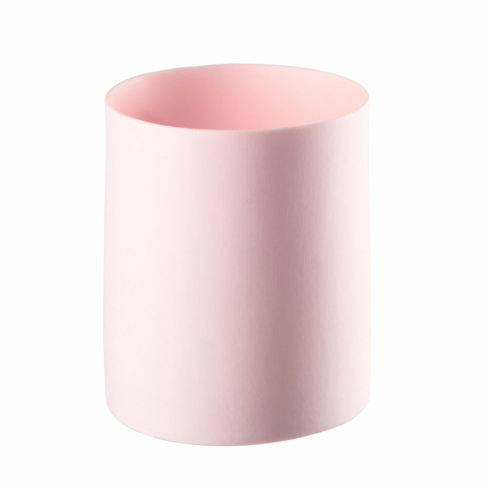 ASA Selection Windlicht Rose, Teelichthalter, Porzellan, Weiß matt, 7.5 cm, 10084022