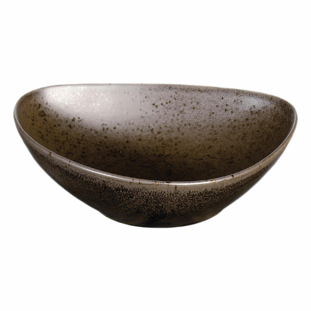 ASA Selection Cuba soup / pasta plate, soup / pasta plate, ceramic, chestnut, brown, 27 cm, 1220422