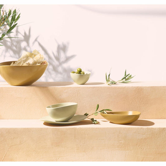 ASA Selection Cuba Panna bowl, soup bowl, bowl, stoneware, nude, 18.5 cm, 1214415