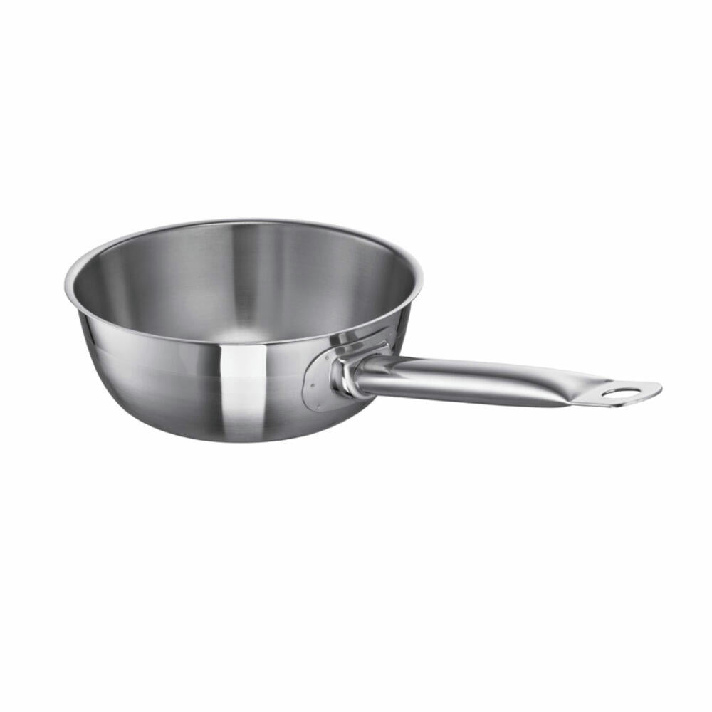Schulte-Ufer Sauteuse Profi-Line i, saucepan, saucepan, stainless steel 18/10, 18 cm, 1.2 L, 6479-18