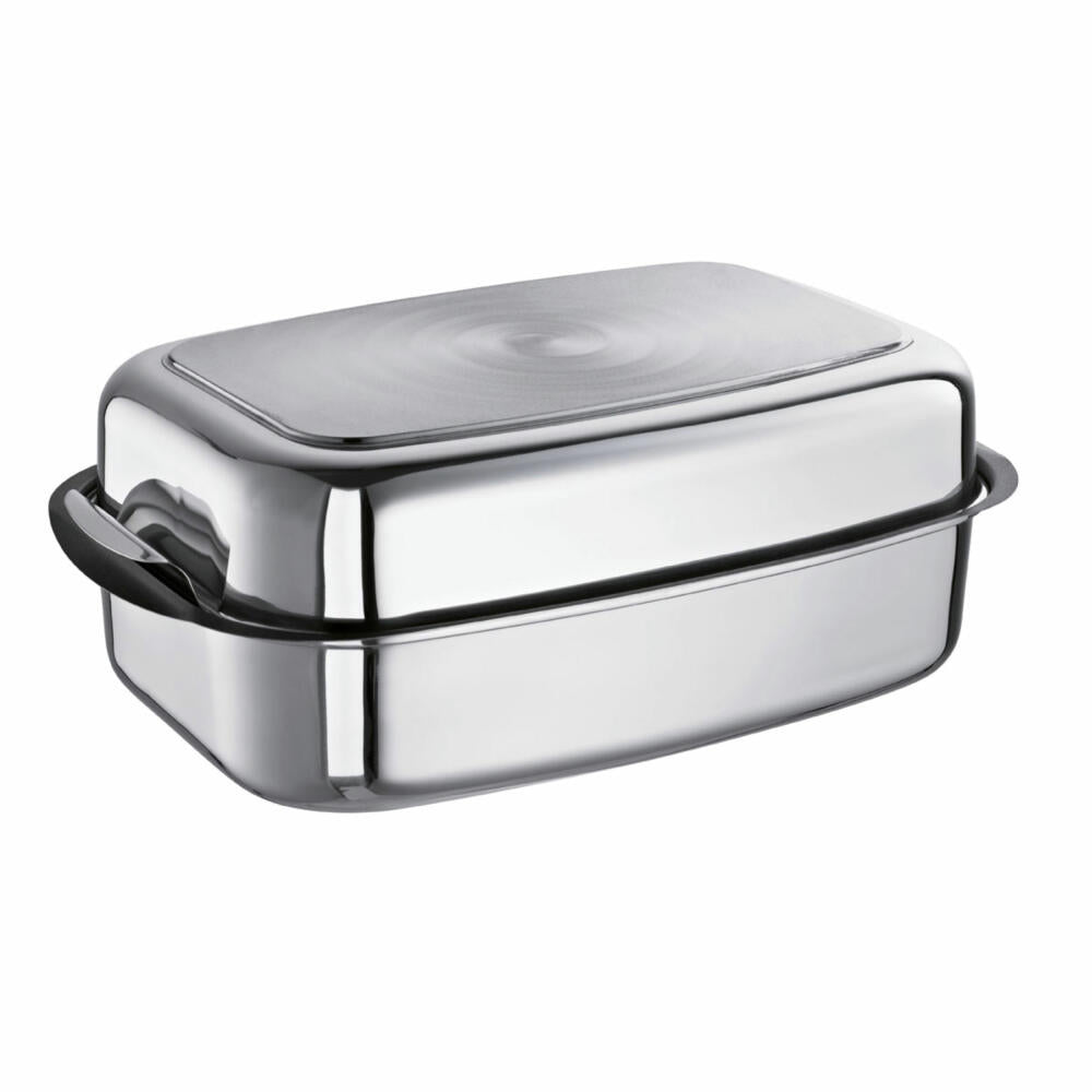 Schulte-Ufer all-purpose roaster Easy, multi-roaster, stainless steel 18/10, 36 cm, 6 L, 67061-36