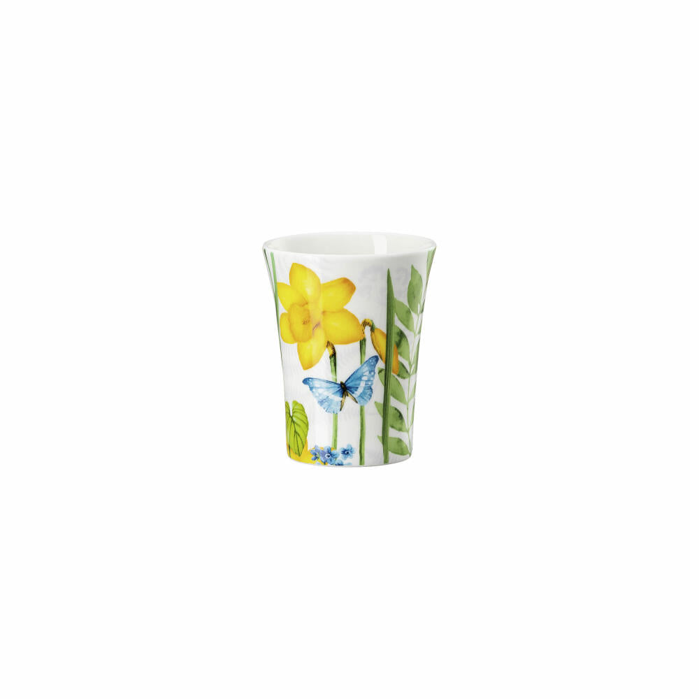 Hutschenreuther Henkelbecher Nora Wild Flowers - Osterglocke, Bone China, Mehrfarbig, 400 ml, 02048-727468-15505