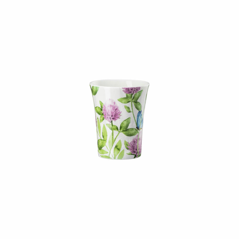 Hutschenreuther Henkelbecher Nora Wild Flowers - Klee, Bone China, Mehrfarbig, 400 ml, 02048-727469-15505