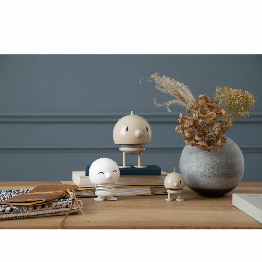 Hoptimist LED-Lampe XL Latte, Leuchte, ABS-Kunststoff, Stahl, Beige, 23 cm, 31989