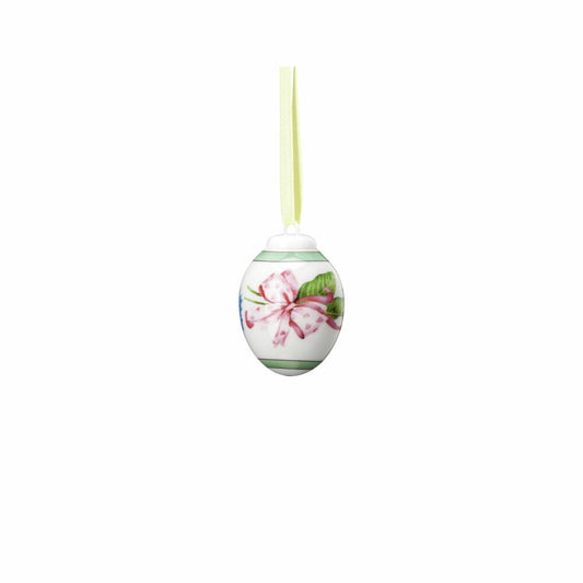 Hutschenreuther Deko-Mini-Ei Frühlingswiese - Kornblume, Porzellan, Mehrfarbig, 5.2 cm, 02254-723590-27956