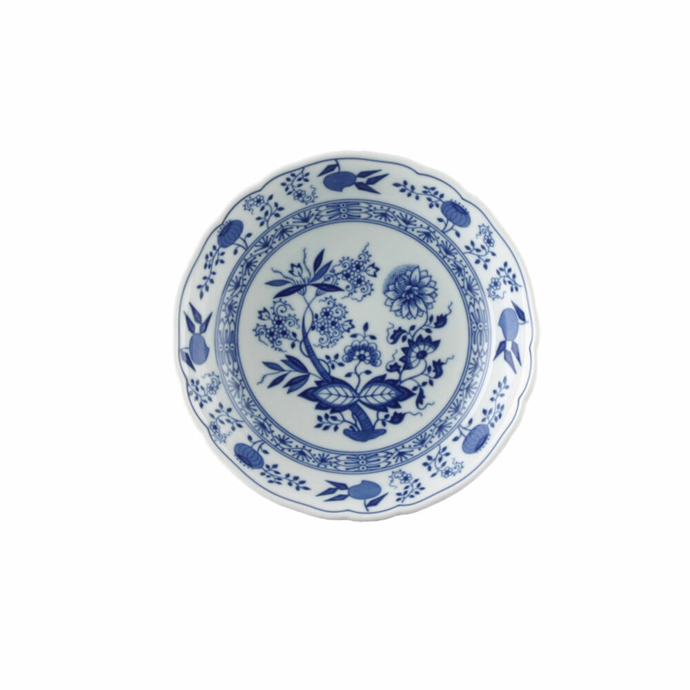 Hutschenreuther Blau Zwiebelmuster Salatteller, Suppenteller, Tiefer Teller, Porzellan, 19 cm, 13151