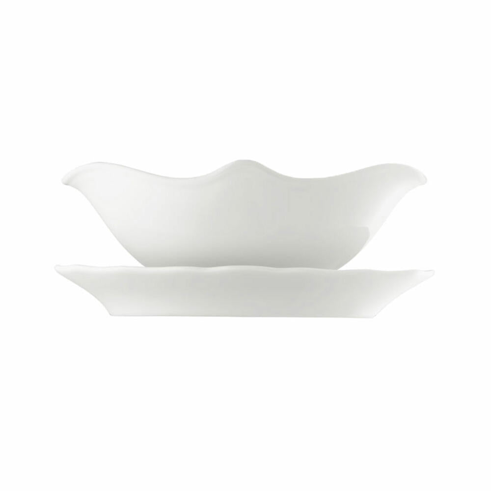 Hutschenreuther Maria Theresia Platte, Servierplatte, Oval, Porzellan, Weiß, Spülmaschinenfest, Länge: 35 cm, 12735