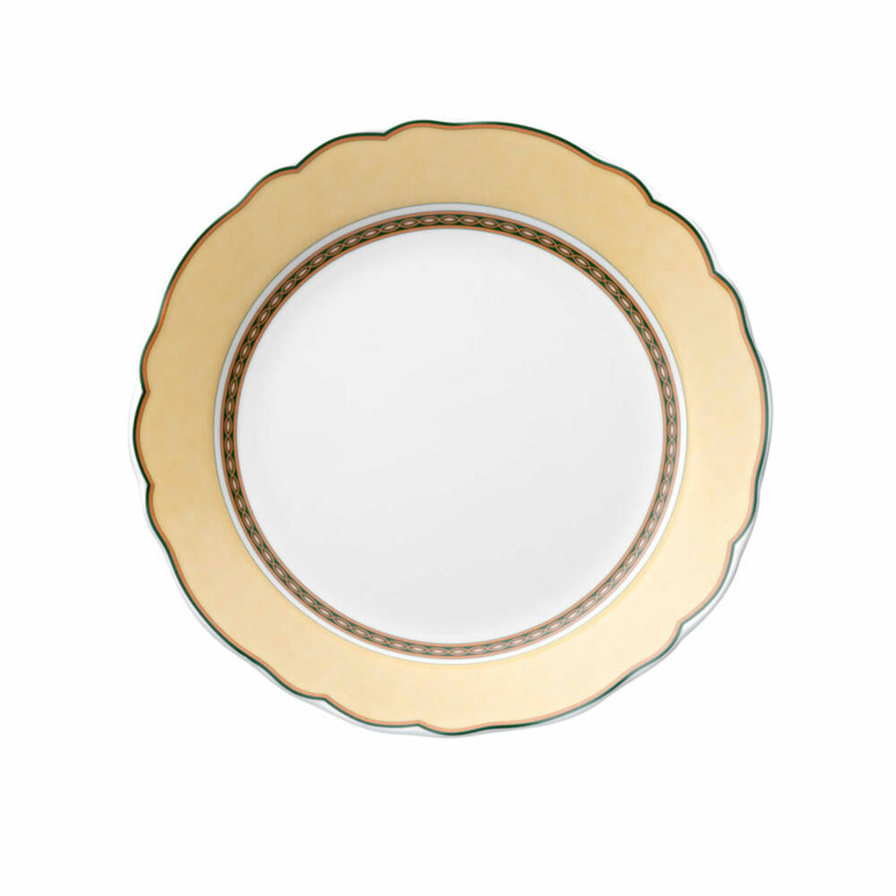 Hutschenreuther Maria Theresia Frühstücksteller mit Fahne, Medley Tierra, Porzellan, 21 cm, 10021