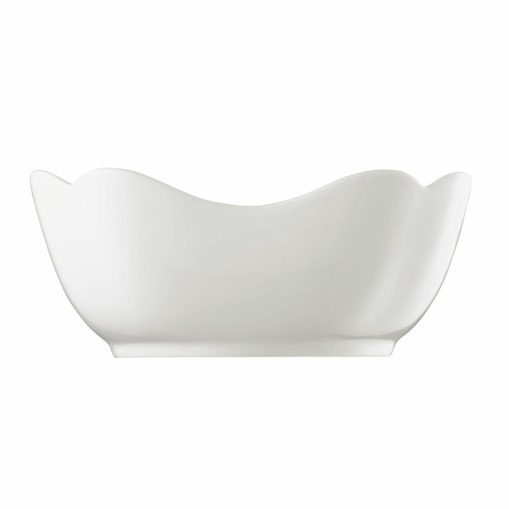 Hutschenreuther Maria Theresia Schüssel, Schale, Eckig, Porzellan, Weiß, Spülmaschinenfest, Ø 20 cm, 1.36 L, 13170