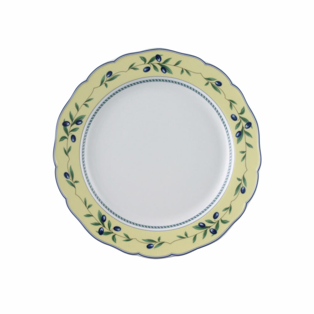 Hutschenreuther Maria Theresia Speiseteller mit Fahne, Medley Valdemossa, Porzellan, 27 cm, 10027