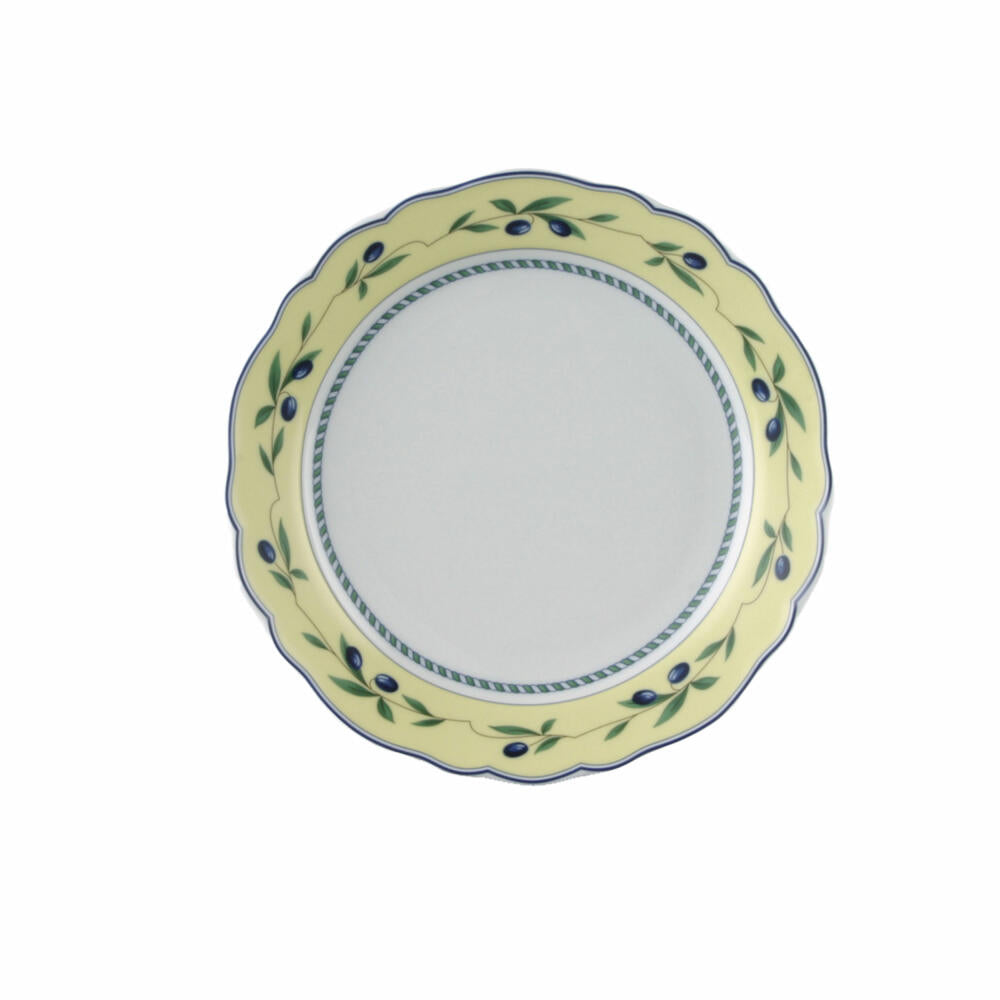 Hutschenreuther Maria Theresia breakfast plate with flag, Medley Valdemossa, porcelain, 21 cm, 10021