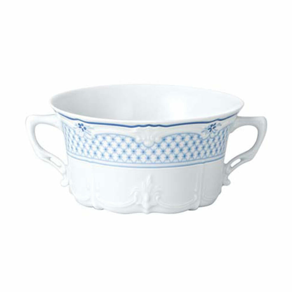 Hutschenreuther Baronesse Suppentasse, Obertasse, Estelle, Porzellan, 340 ml, 10422