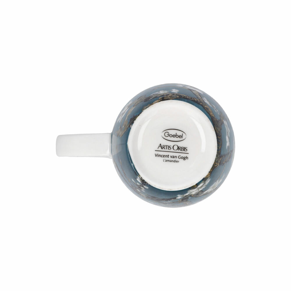 Goebel teacup with lid and strainer Vincent van Gogh - Almond Tree Blue, Artis Orbis, Fine Bone China, Colorful, 450 ml, 67072011