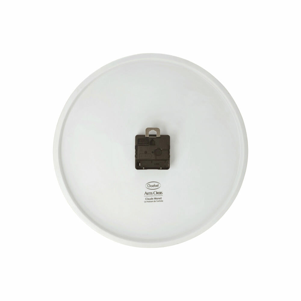 Goebel Wanduhr Claude Monet - Das Künstlerhaus, Artis Orbis, Porzellan, Bunt, 31 cm, 67069041